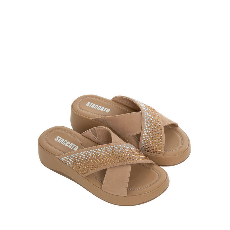 R6498-700 Sandal Heels - Brown