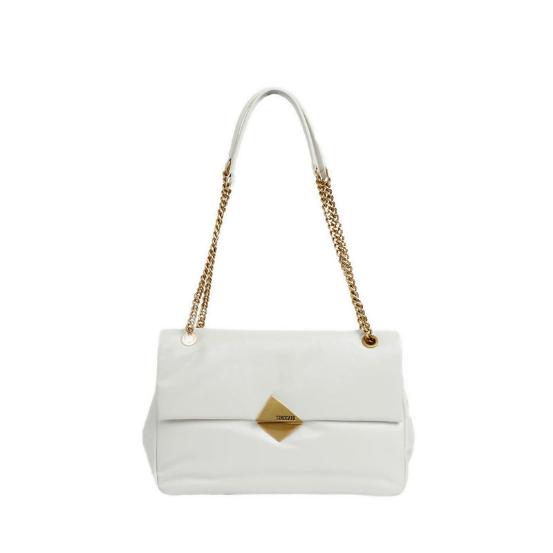 SX8028WHT Shoulder Bags - White