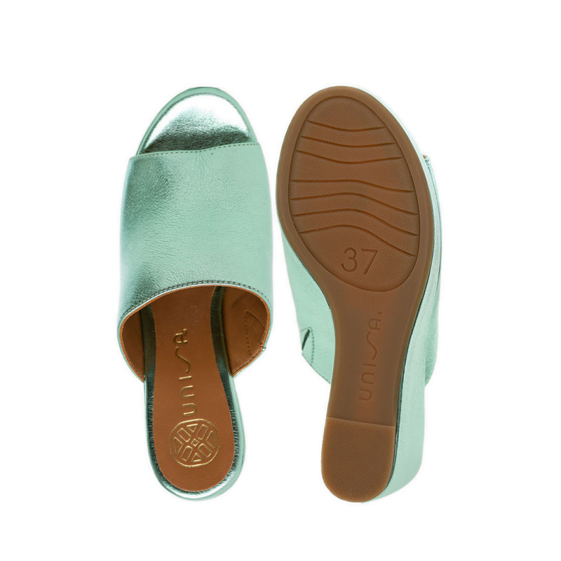 Majo Wedges - Aqua