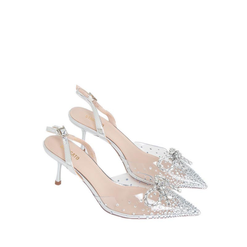 Ed305-Slr Heels - Silver